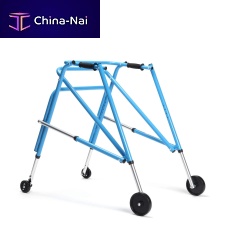 4-wheel rollator Streeter pediatricheight-adjustablefolding