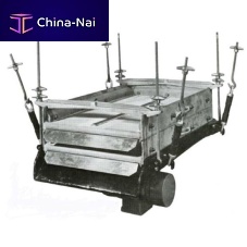 Wet sieving machine vibrating