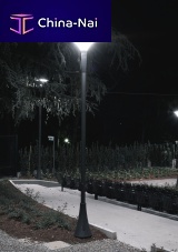 Urban lamp post STUD 1contemporarycast aluminumPMMA