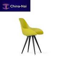 Contemporary chair ANGEL CONTRACT DIMPLE CLOSEDindoorpolypropylenemetal base