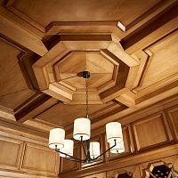 Traditional chandelier metal