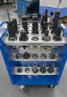 Storage cart steelshelftool-holder