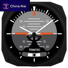 Aircraft themed clock HOR-10analogquartz