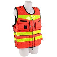 Unisex paramedic jacket SEC1100red