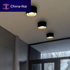 Classic ceiling light TROFEOroundmetalPMMA