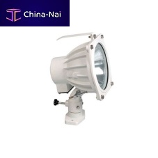 Exterior floodlight for shipsremote-controlled