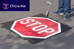 Road surface marking STREET TATTOO