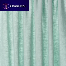 Plain sheer curtain fabric LESLIE STONEWASHED linendry cleaninghome