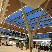Metal glass roof SUNROOFmotorizedinsulateddouble-glazed