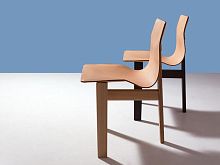Contemporary chair MANGIAROTTI : TRE 3leatherhomewithout armrests