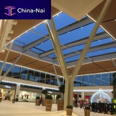 Metal glass roof SUNROOFmotorizedinsulateddouble-glazed