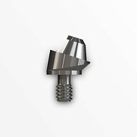 Titanium implant abutment internalangulatedmulti-unit