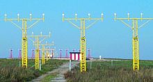 Lighting mast D5Ifor airport