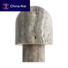 Table lamp KENNETT travertinecontemporaryoutdoor