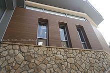 Panel cladding US09compositegroovedwood look
