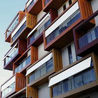 Box awning SOLARIS motorizedbalconywhite
