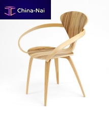 Contemporary chair CAC02indoorbeechwalnut