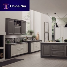 Traditional kitchen LOLAwoodenislandhidden