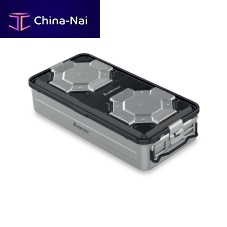 Instrument sterilization container Bio-Barrier Valve Systemanodized aluminumwith filterwith valve