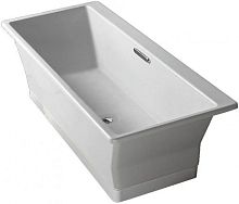 Cast iron bathtub CE16497white