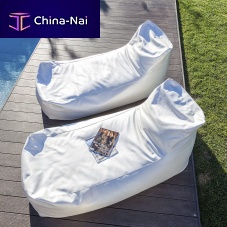 Contemporary sun lounger PUFFcomposite materialcommercial