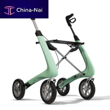 4-wheel rollator Nordic Pioneerwith seatfolding