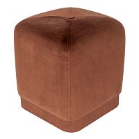 Contemporary pouf BOBOfabricwoodensquare