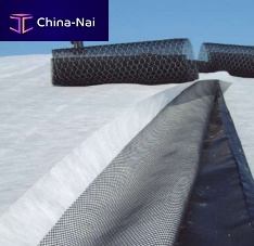 Non-woven drainage membrane MACDRAIN ® high-density polyethylene (HDPE)for drainagefor high-load surfaces