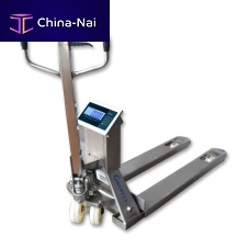 Scale pallet truck TP410 stainless steel