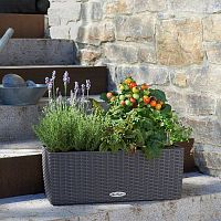 Plastic planter BALCONERA COTTAGE rectangularcontemporaryoutdoor
