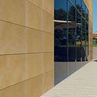 Panel cladding CARAMIELsandstonepolishedstone look