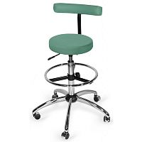 Dental stool CROMO LUXfor healthcare facilitiesheight-adjustablepneumatic