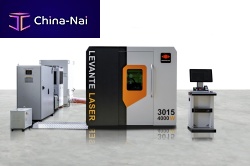 Fiber laser cutting machine Tecnolaser Levante Start linefor metalsheet metalCNC