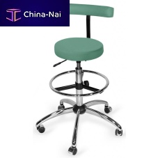 Dental stool CROMO LUXfor healthcare facilitiesheight-adjustablepneumatic