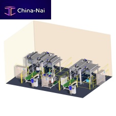 Polyurethane foam injection machine REFTECHfor refrigeratorsfor insulation panels
