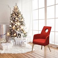 Contemporary armchair CINAfabricpolyurethaneupholstered