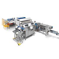 Linear weighing machine CALIBRA WEIGHER.F12electronicfor the food industrystainless steel