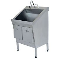 1-station surgical sink MD 4020stainless steelknee-operated