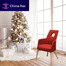 Contemporary armchair CINAfabricpolyurethaneupholstered