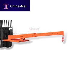 Forklift truck jib crane YLC01liftingtelescopicrotating
