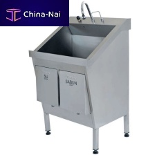 1-station surgical sink MD 4020stainless steelknee-operated
