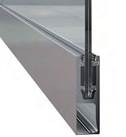 Aluminum profile CP-1402U-shapedfor railingprecast