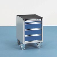 Metal workbench mobilewith drawer