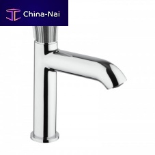 Washbasin mixer tap 4971countertopchromed metalbathroom