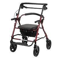4-wheel rollator MA-WK-002with seatheight-adjustable