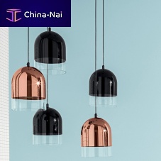 Pendant lamp BELLglasscontemporarycorded