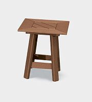Contemporary side table CAMBRIDGE: CSTrecycled plasticsquarehome
