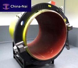Automatic orbital tube-cutting machine Clamshell