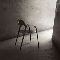 Contemporary chair KARBONoutdoorindoorcarbon