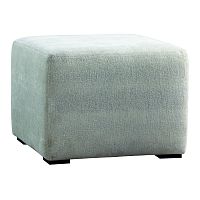 Contemporary pouf CUBEfabricsquaregray